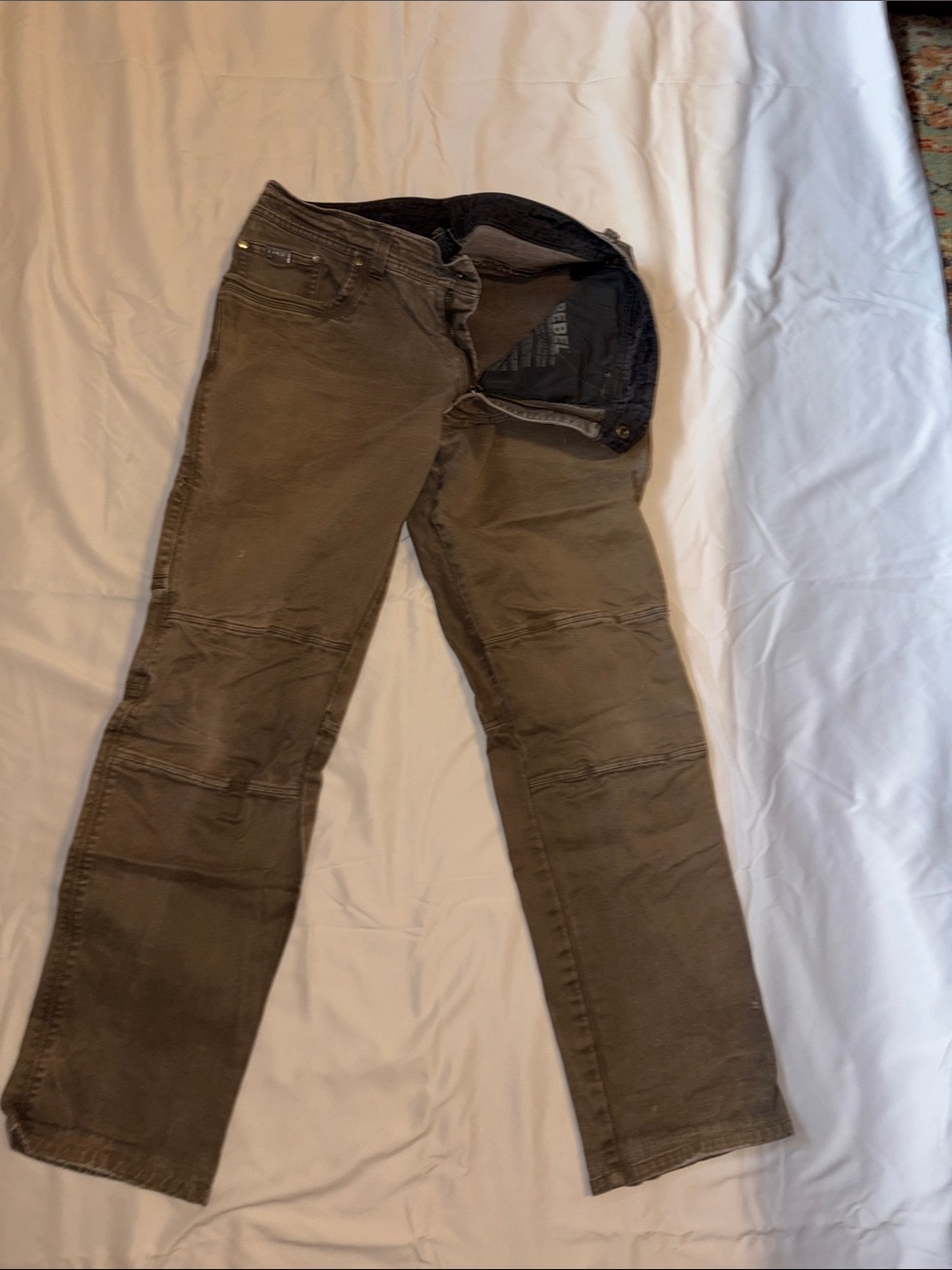 Kuhl Men’s Straight-Leg Pants in Olive Brown